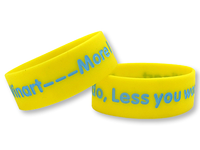 Yellow Rubber Bracelets