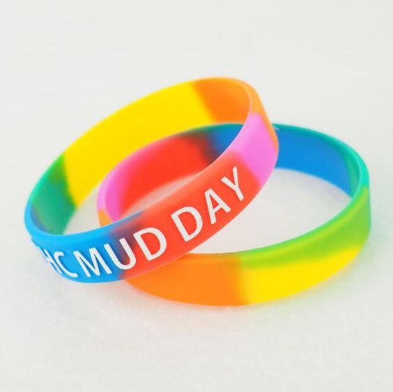 Rainbow Silicone Bracelets