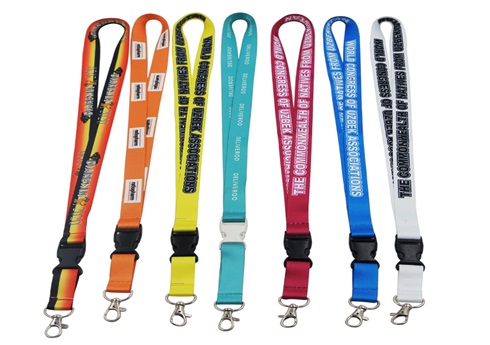 Custom Full Color Heat Transfer Lanyards Wholesale