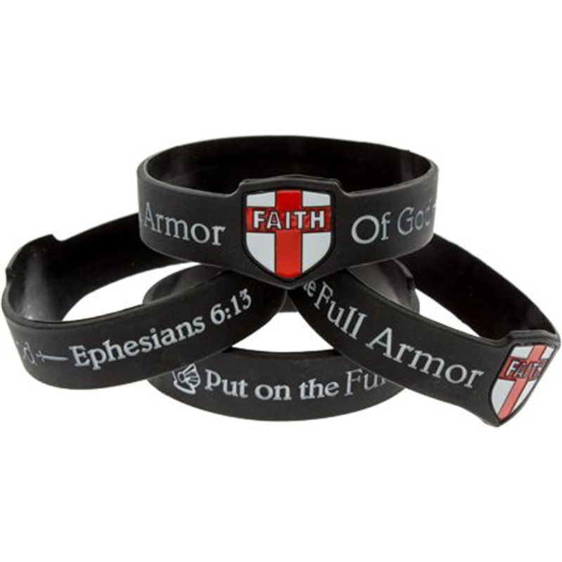 Armor of God Silicone Bracelets