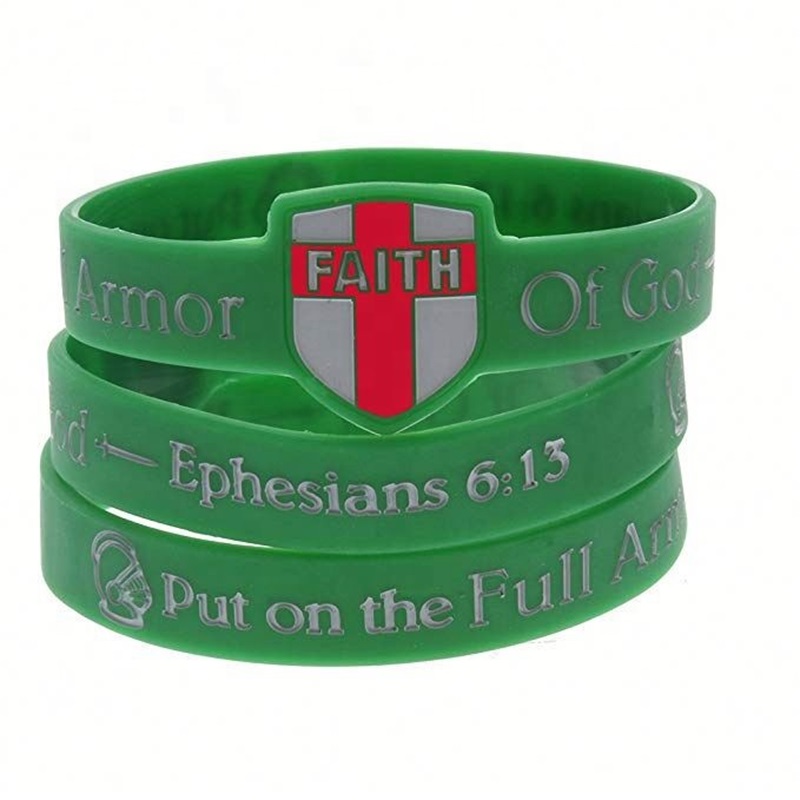 armor of god silicone bracelets 5