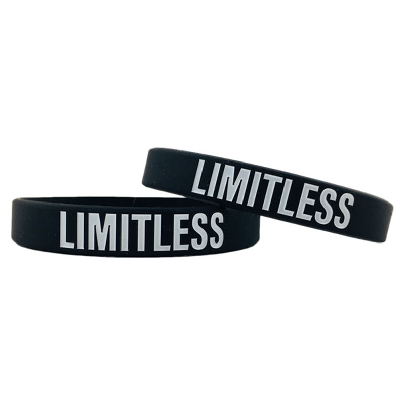 wholesale black silicone wristband