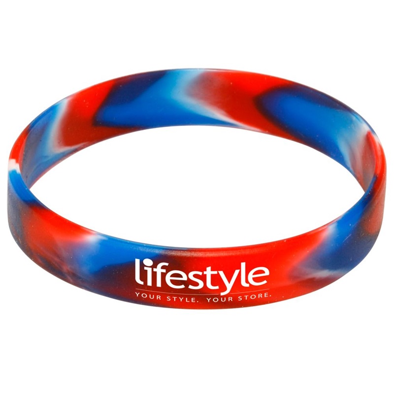 Coloured Silicone Wristbands