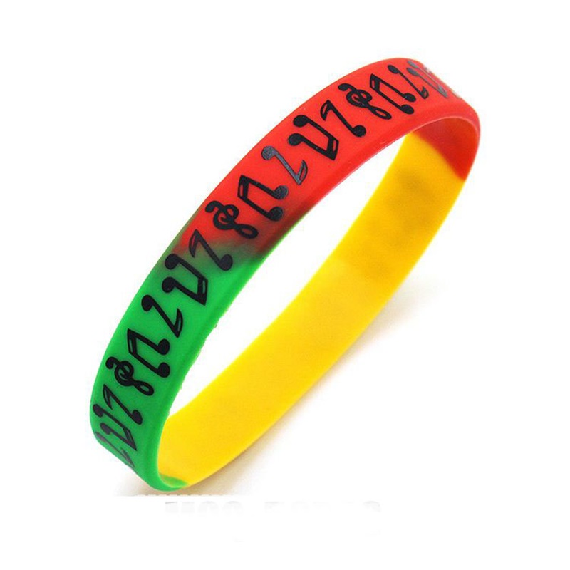 custom rainbow wristbands