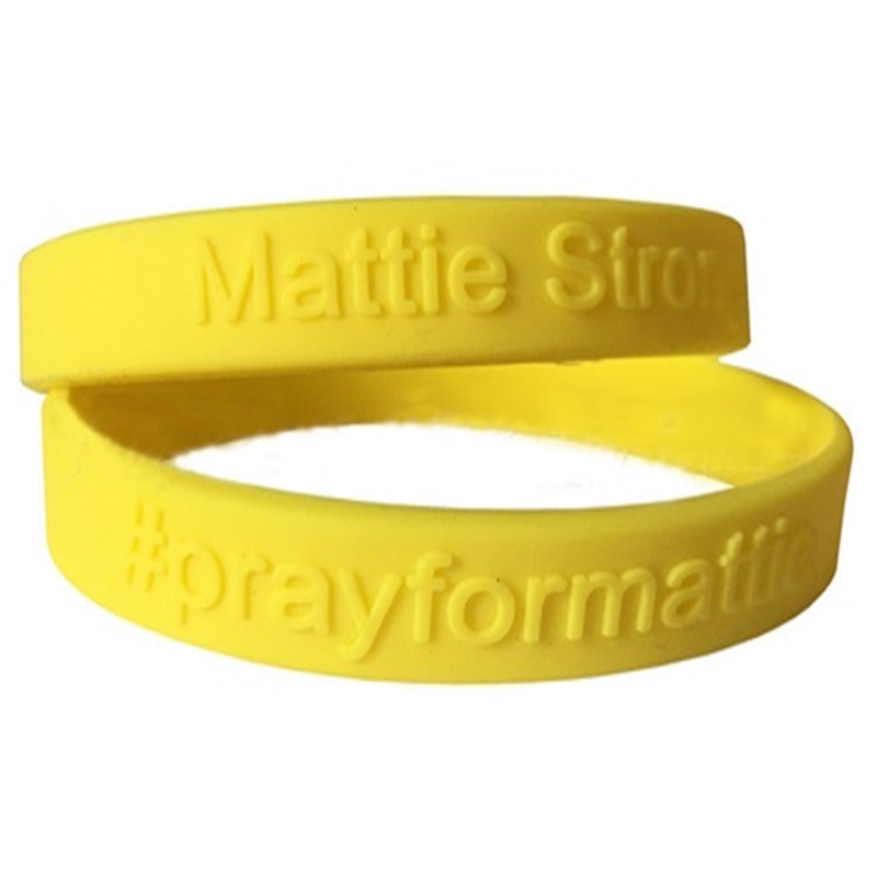 yellow silicone bracelet 3