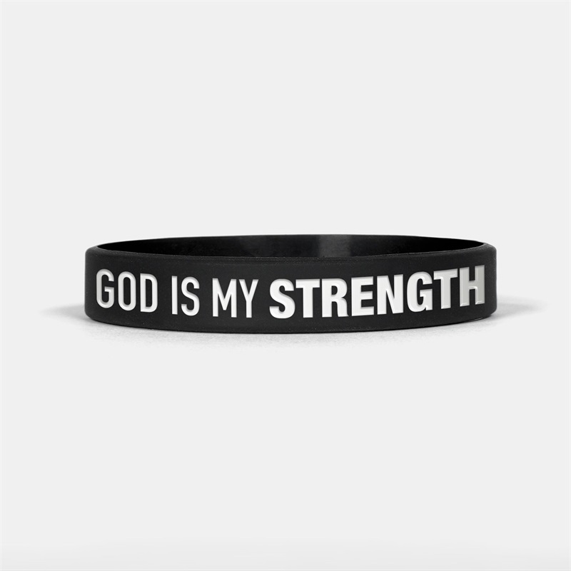 christian rubber bracelets bulk