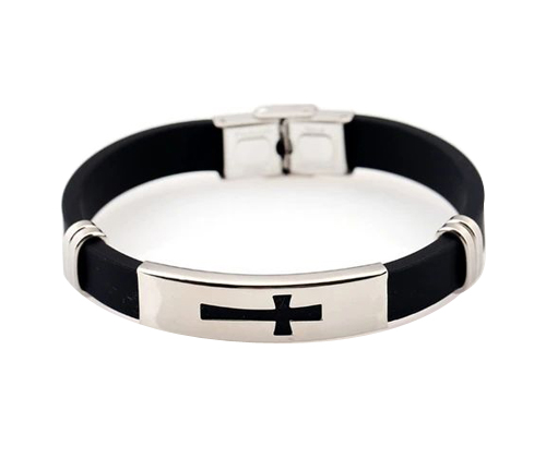 Wholesale Silicone Cross Bracelet Bulk Supplier